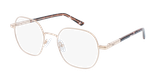 Lunettes de vue femme MAGIC MARIELLE dorée - Vue de face