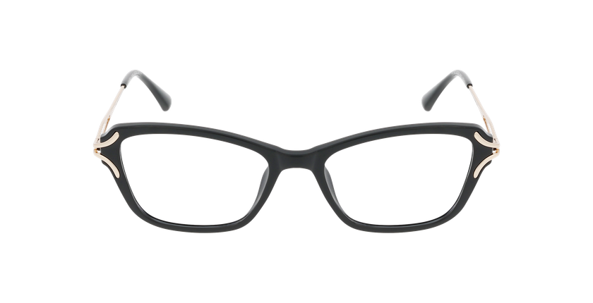 Lunettes de vue femme ELISE noir - Vue de face
