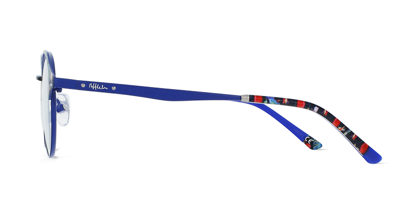 LUNETTES DE VUE enfant JUNGLE noir/violet - Vue de côté