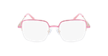 Lunettes de vue femme MAGIC MALORY rose/dorée - Vue de face