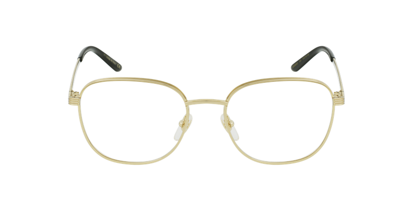 LUNETTES DE VUE femme GG0805O doré - Vue de face