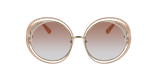 LUNETTES DE SOLEIL femme CE155S doré - Vue de face