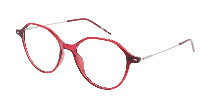 Lunettes de vue femme MAGIC 349 rouge - Vue de face