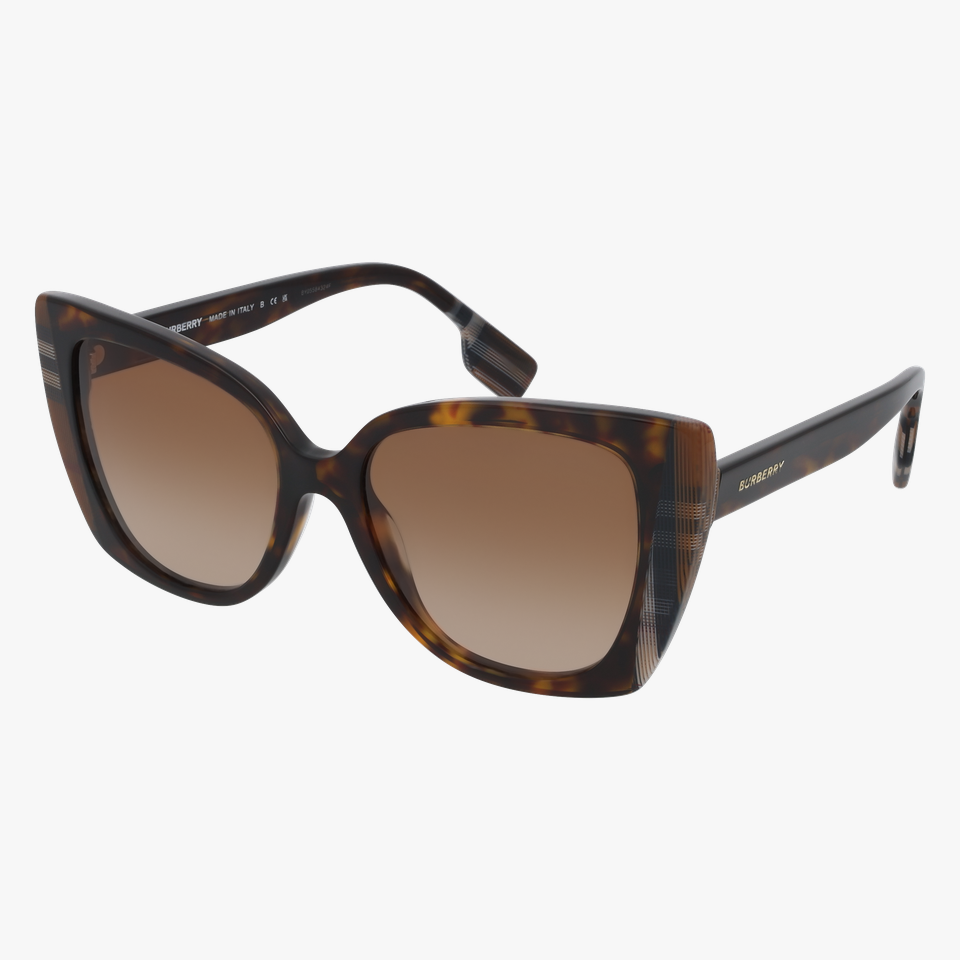 Lunettes de soleil femme BE4393 écaille - Vue de face