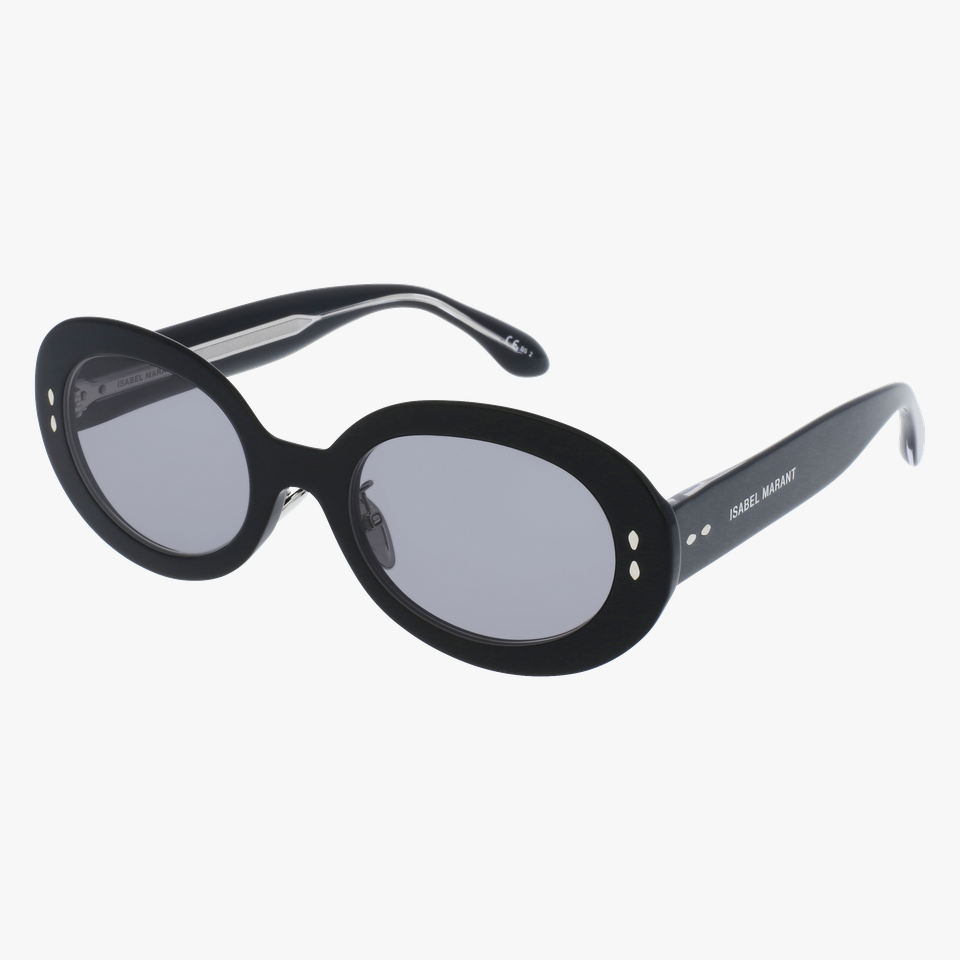 Lunettes de soleil femme IM 0003/S noir/bleu - Vue de face