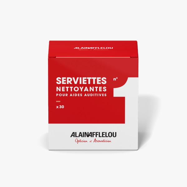 30 serviettes nettoyantes - Vue de face