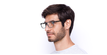 LUNETTES DE VUE homme TH 1918 bleu - vue de 3/4