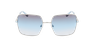 Lunettes de soleil femme ESTELA argenté/bleu