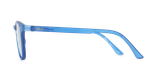 LUNETTES DE SOLEIL enfant VALME bleu/bleu foncé mat - Vue de côté