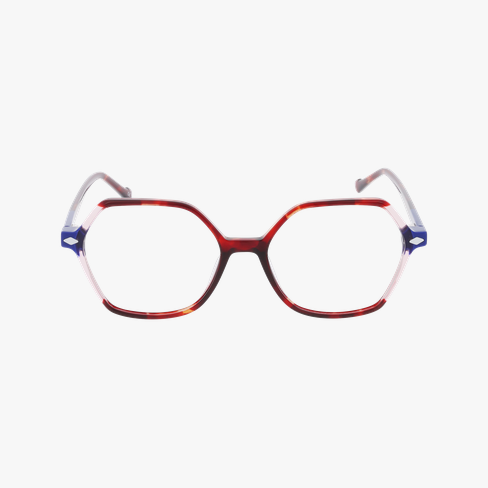 Lunettes de vue femme MAGIC279 écaille/rouge