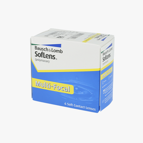 Lentilles de contact SofLens Multifocal 6L - Vue de face