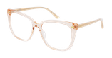 Lunettes de vue femme MAGIC SABINE marron - Vue de face