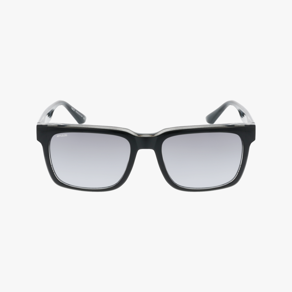 Lunettes de soleil homme BELEN noir - Vue de face