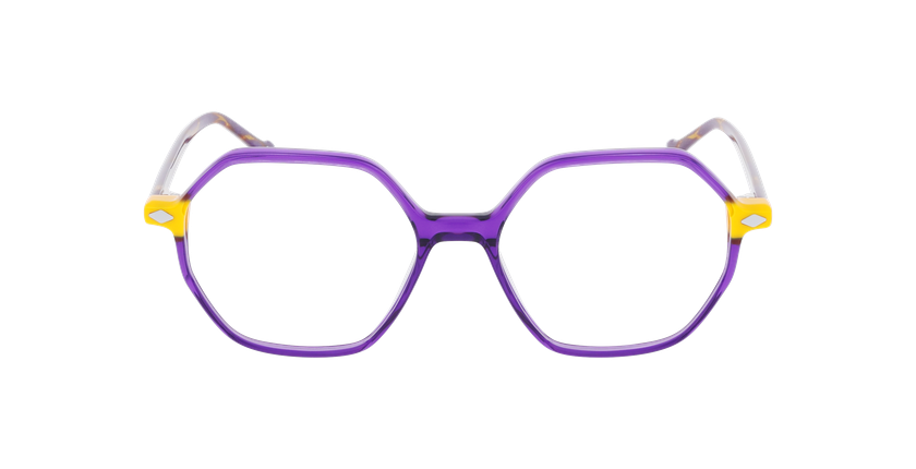 Lunettes de vue femme MAGIC277 orange - Vue de face