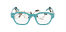 Lunettes de vue femme CARACTÈRES AUTHENTIQUE vert