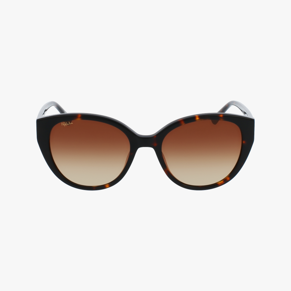 Lunettes de soleil femme SUZANNE écaille - Vue de face