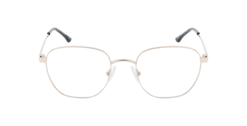 Lunettes de vue homme RZERO44 dorée - Vue de face