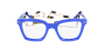 LUNETTES DE VUE femme MYSTERIEUSE bleu