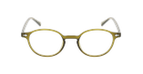 Lunettes de vue homme HARVEY vert - Vue de face