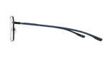 Lunettes de vue homme MAGIC240 noir/bleu - Vue de face