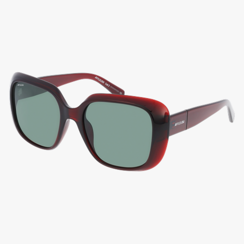 Lunettes de soleil femme VELETA rouge