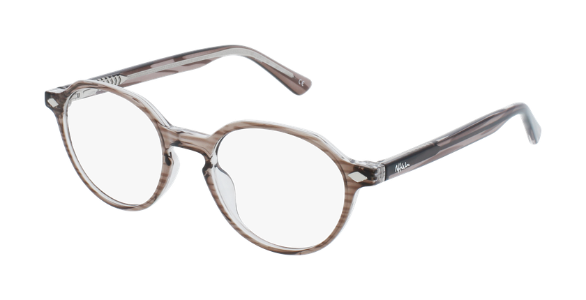 LUNETTES DE VUE enfant MAGIC JAMY noir/noir / marron - Vue de face