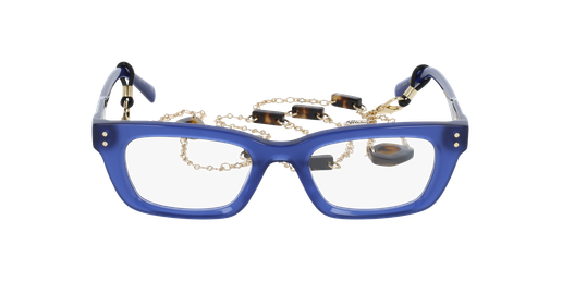 LUNETTES DE VUE femme CREATIVE bleu/violet Vue de face