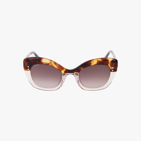 Lunettes de soleil femme MALICIEUSE écaille/beige Vue de face