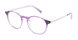 Lunettes de vue homme DAYAN violet - Vue de face