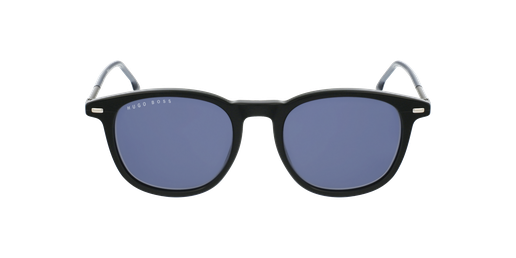 LUNETTES DE SOLEIL homme BOSS1121S noir/bleu Vue de face