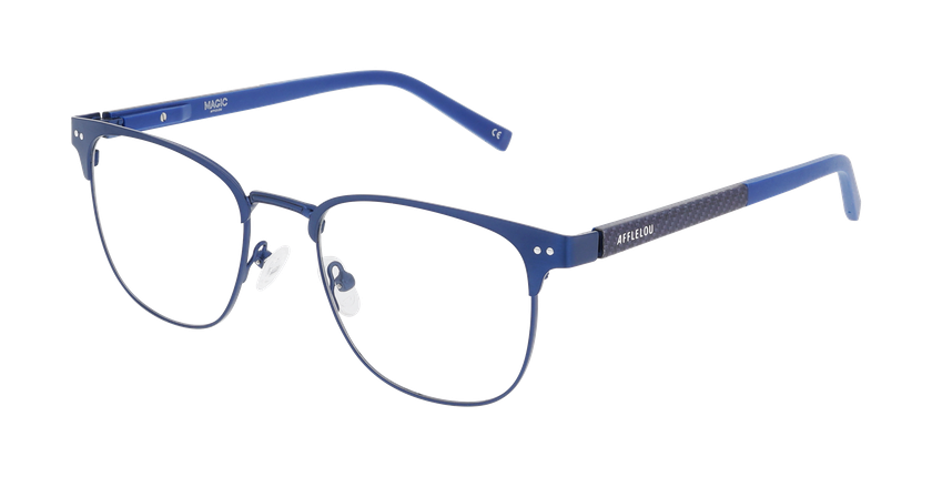 Lunettes de vue homme MAGIC 337 bleu - Vue de face