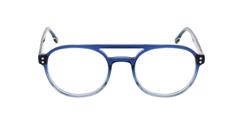 Lunettes de vue homme MAGIC209 bleu - Vue de face