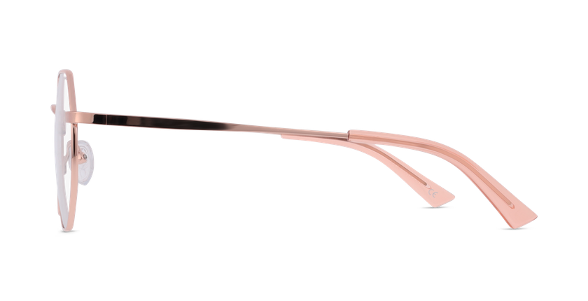 Lunettes de vue femme RZERO40 dorée - Vue de face
