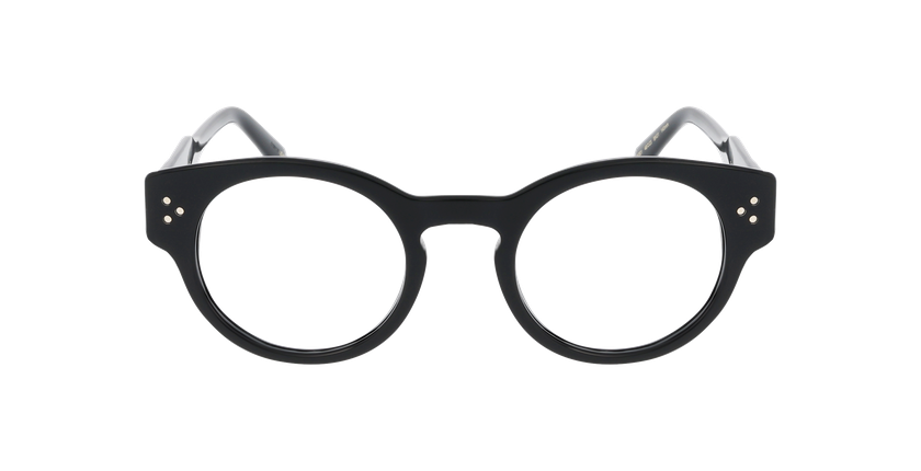 Lunettes de vue femme CARACTÈRES FIDÈLE noir - Vue de face