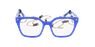 LUNETTES DE VUE femme EFFRONTEE bleu