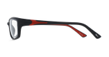 Lunettes de vue homme MAGIC 191 noir/rouge - Vue de face