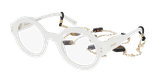 LUNETTES DE VUE femme PERSPICACE blanc - Vue de face