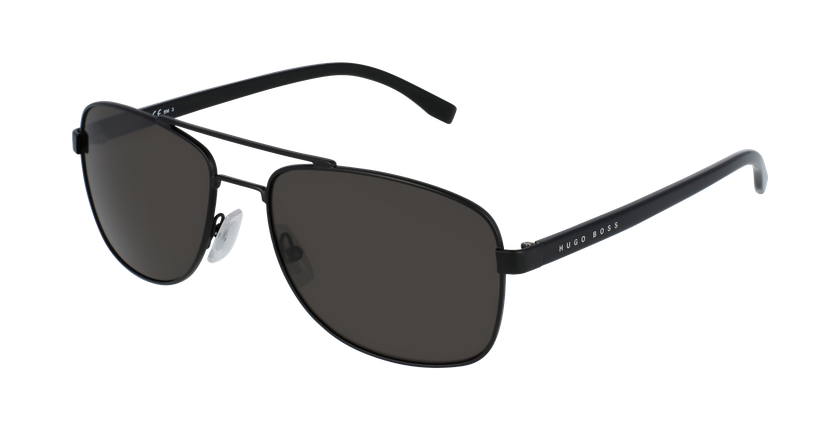 LUNETTES DE SOLEIL homme BOSS0762S noir - Vue de côté