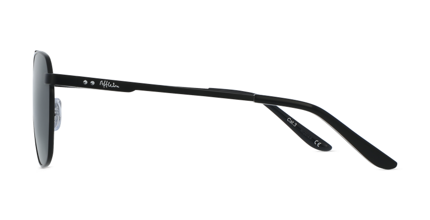 LUNETTES DE SOLEIL enfant MATYS noir - Vue de face