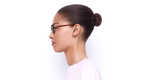 Lunettes de vue femme ARMELLE rouge - Vue de face