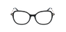 LUNETTES DE VUE femme MAGIC MURIEL noir
