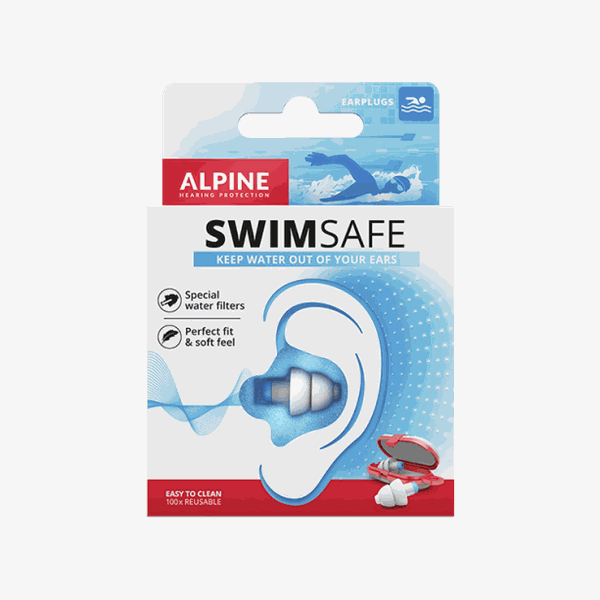 Protection auditive SWIMSAFE - Vue de face