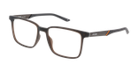 Lunettes de vue homme ENKI marron - Vue de face