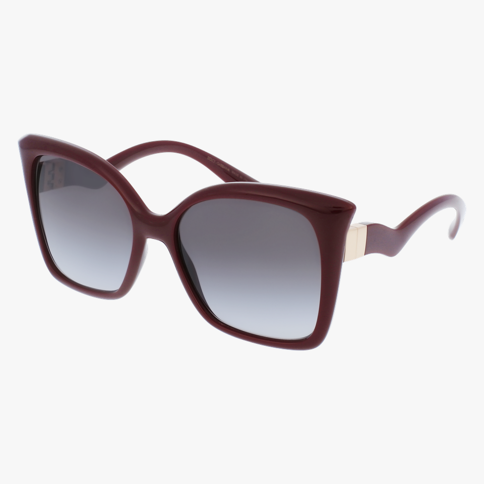 Lunettes de soleil femme STATEMENT 0DG6168 rouge - Vue de face