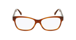 Lunettes de vue femme LADYDIORO2 écaille - Vue de face