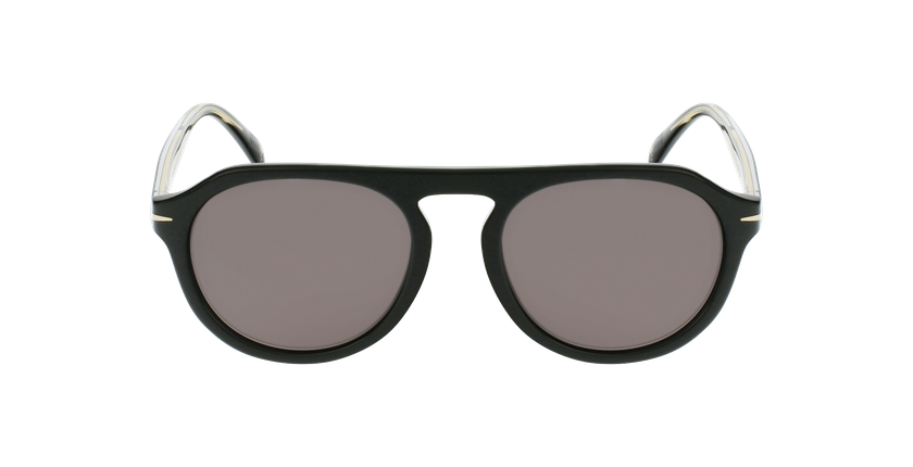 LUNETTES DE SOLEIL homme DB 7009/S noir - Vue de face
