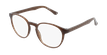 LUNETTES DE VUE homme RZERO12 marron - vue de 3/4