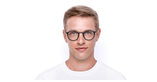Lunettes de vue homme TH1845 noir - Vue de face