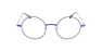 LUNETTES DE VUE MAGIC 96 bleu/argenté