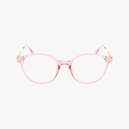 Lunettes de vue femme LAURE rose Vue de face